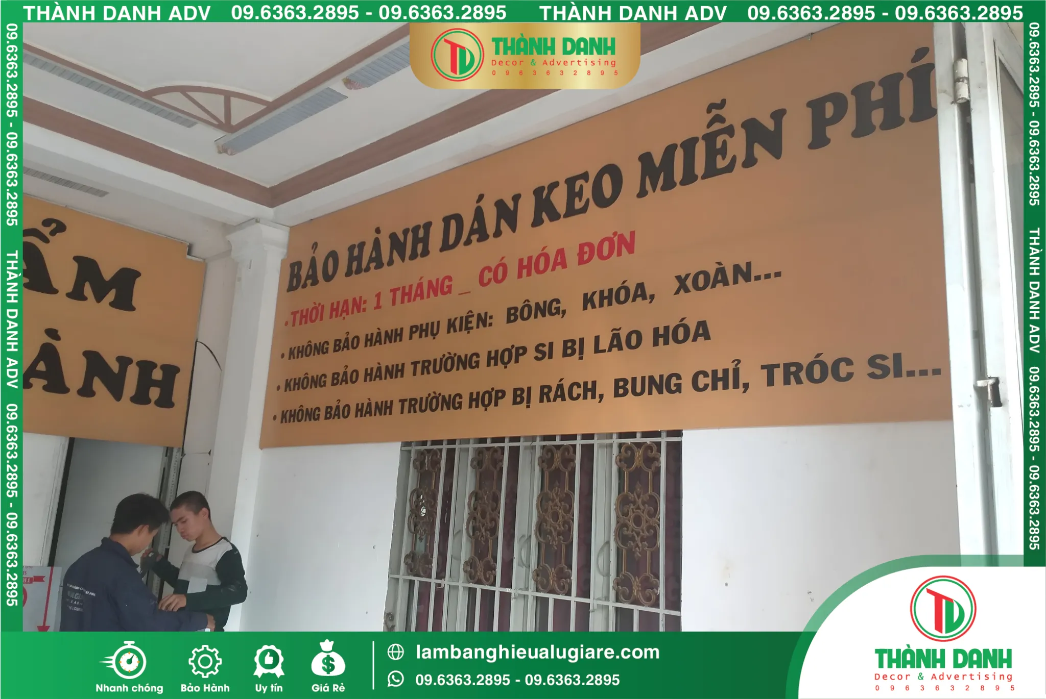 Làm Bảng Hiệu Giày Bình Tân – Mẫu Đẹp, Giá Tốt, Thi Công Tận Nơi
