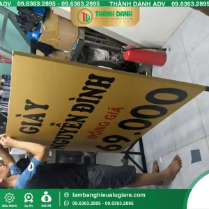Làm Bảng Hiệu Giày Bình Tân – Mẫu Đẹp, Giá Tốt, Thi Công Tận Nơi