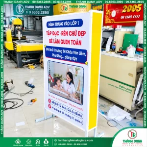 Hộp Đèn Bạt Không Gân Quận 6 – Hành Trang Vào Lớp 1 Giá Rẻ