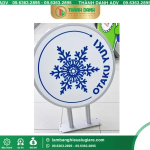 Hộp đèn hút nổi tròn giá rẻ