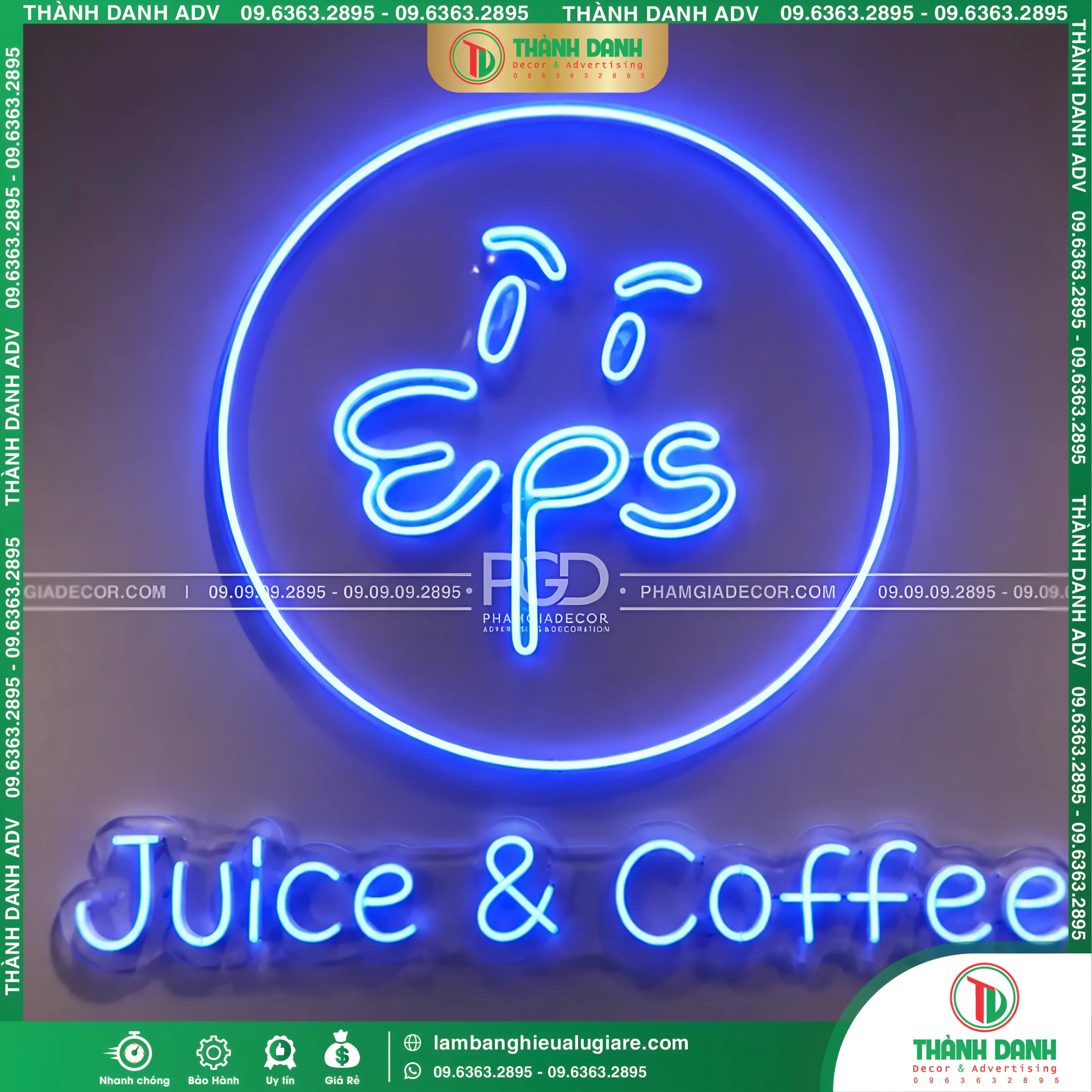 LED Neon Sign dành cho quán Cafe Đẹp, Giá Tốt – Thiết Kế Theo Yêu Cầu