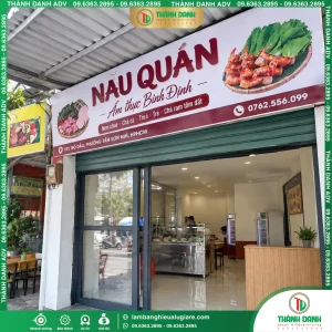 Bảng Bạt Tân Phú Nẫu Quán Ẩm Thực Bình Định – Mẫu Đẹp, Giá Tốt