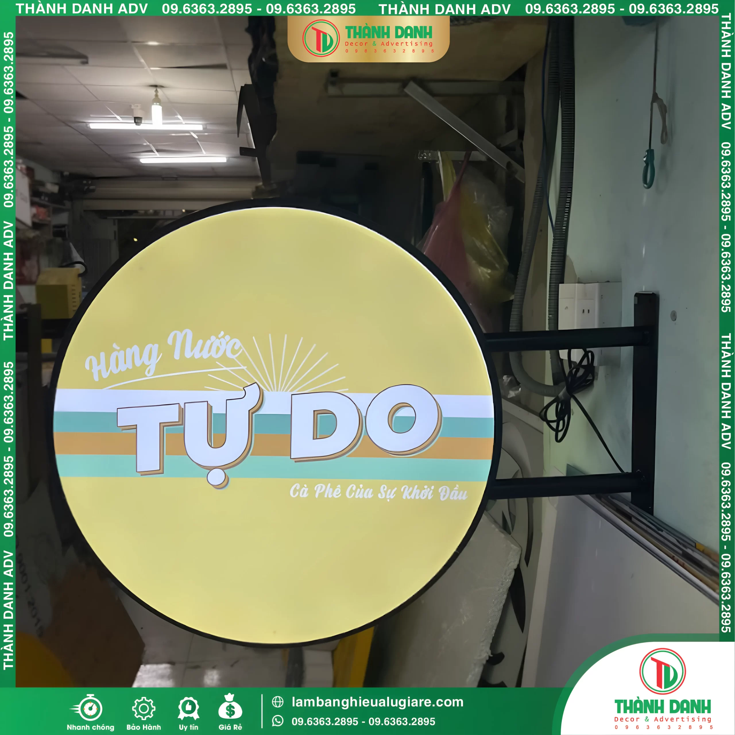 Thi Công Quán Nước Tự Do Bình Thạnh – Trọn Gói, Tiết Kiệm Chi Phí