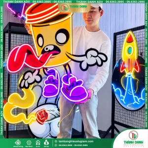 Làm Bảng Hiệu LED Neon Sign Đẹp, Ấn Tượng – Thiết Kế Theo Yêu Cầu