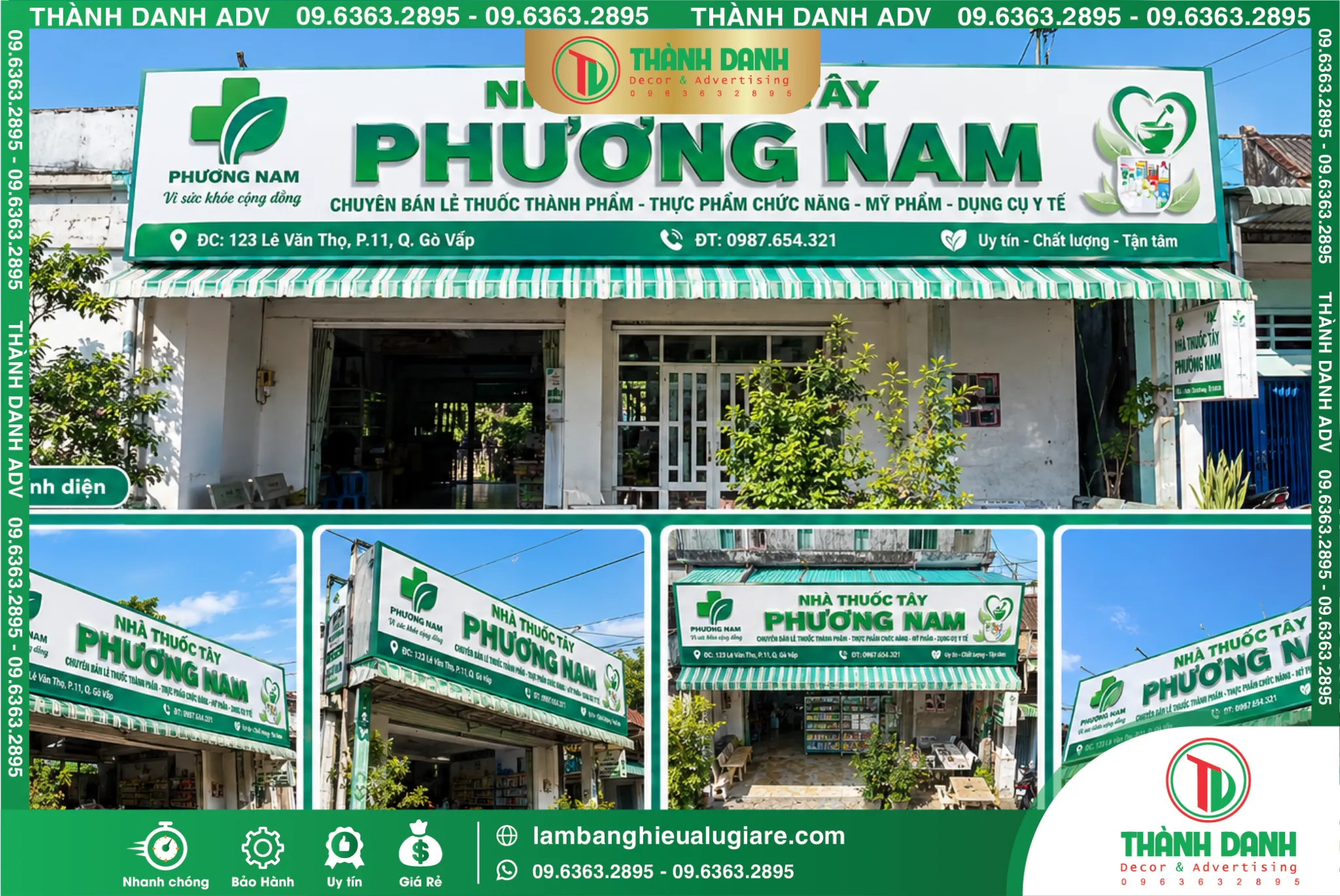 Làm Bảng Hiệu Phường Xóm Chiếu Chuyên Nghiệp, Giá Tốt Tại TPHCM
