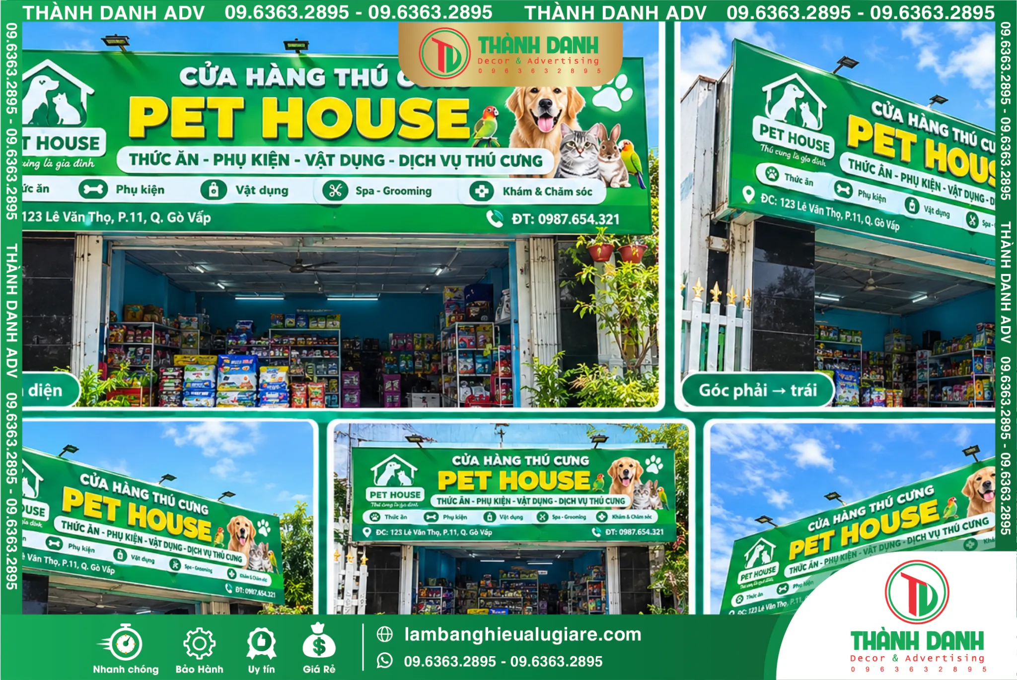 Làm Bảng Hiệu Phường Xóm Chiếu Chuyên Nghiệp, Giá Tốt Tại TPHCM