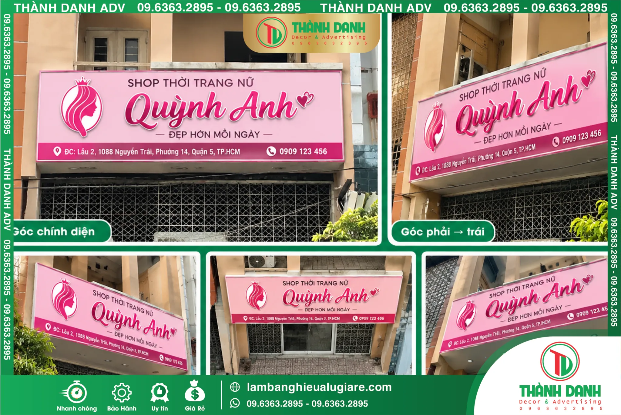 Làm Bảng Hiệu Phường Xóm Chiếu Chuyên Nghiệp, Giá Tốt Tại TPHCM