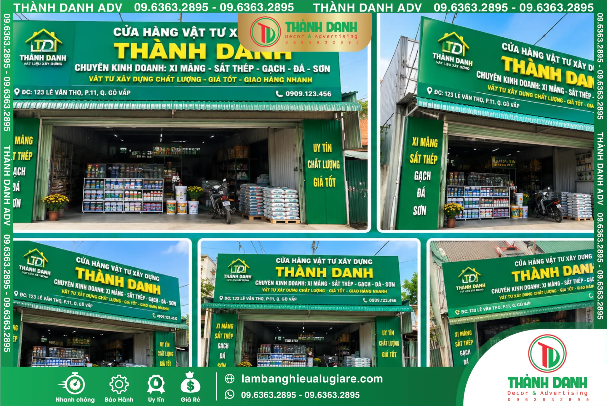 Làm Bảng Hiệu Phường Xóm Chiếu Chuyên Nghiệp, Giá Tốt Tại TPHCM