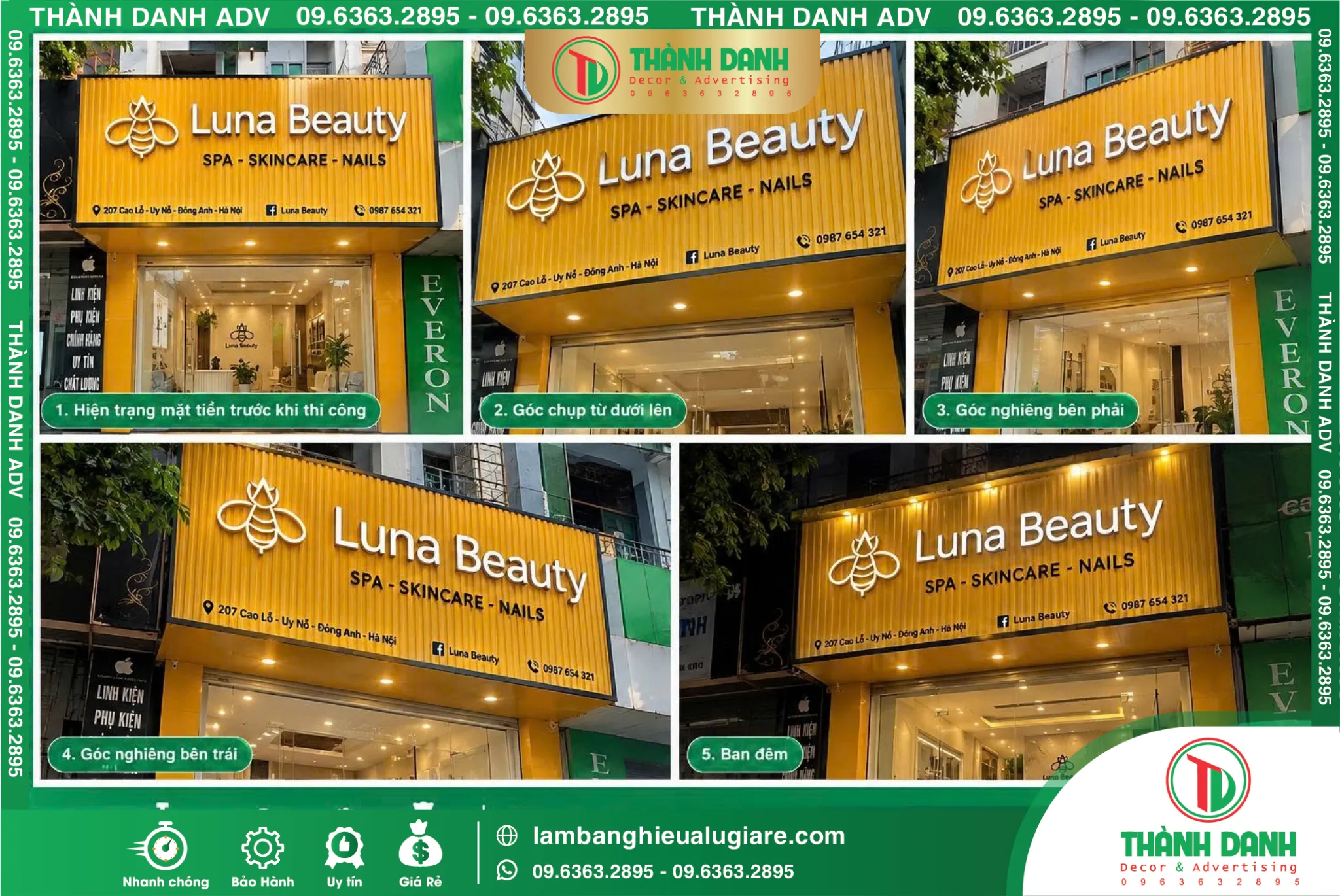Làm Bảng Hiệu Phường Bàn Cờ Thiết Kế Đẹp, Giá Tốt, Thi Công Theo Yêu Cầu