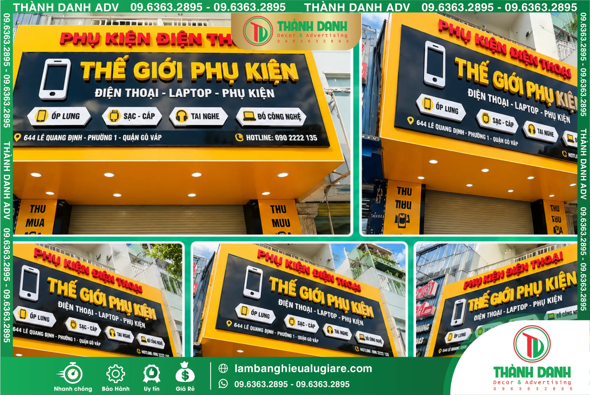 Làm Bảng Hiệu Phường Vĩnh Hội Giá Rẻ, Mẫu Đẹp, Thi Công Tận Nơi