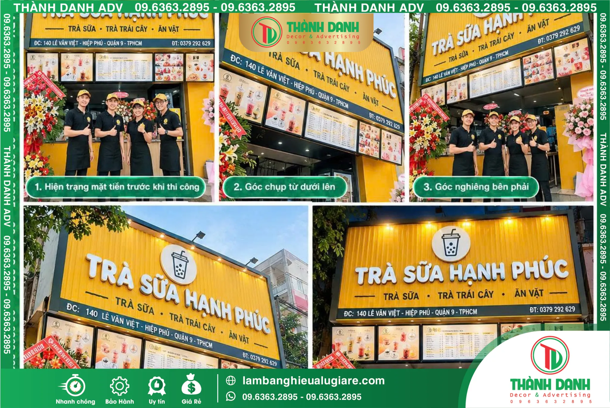 Làm Bảng Hiệu Phường Bàn Cờ Thiết Kế Đẹp, Giá Tốt, Thi Công Theo Yêu Cầu