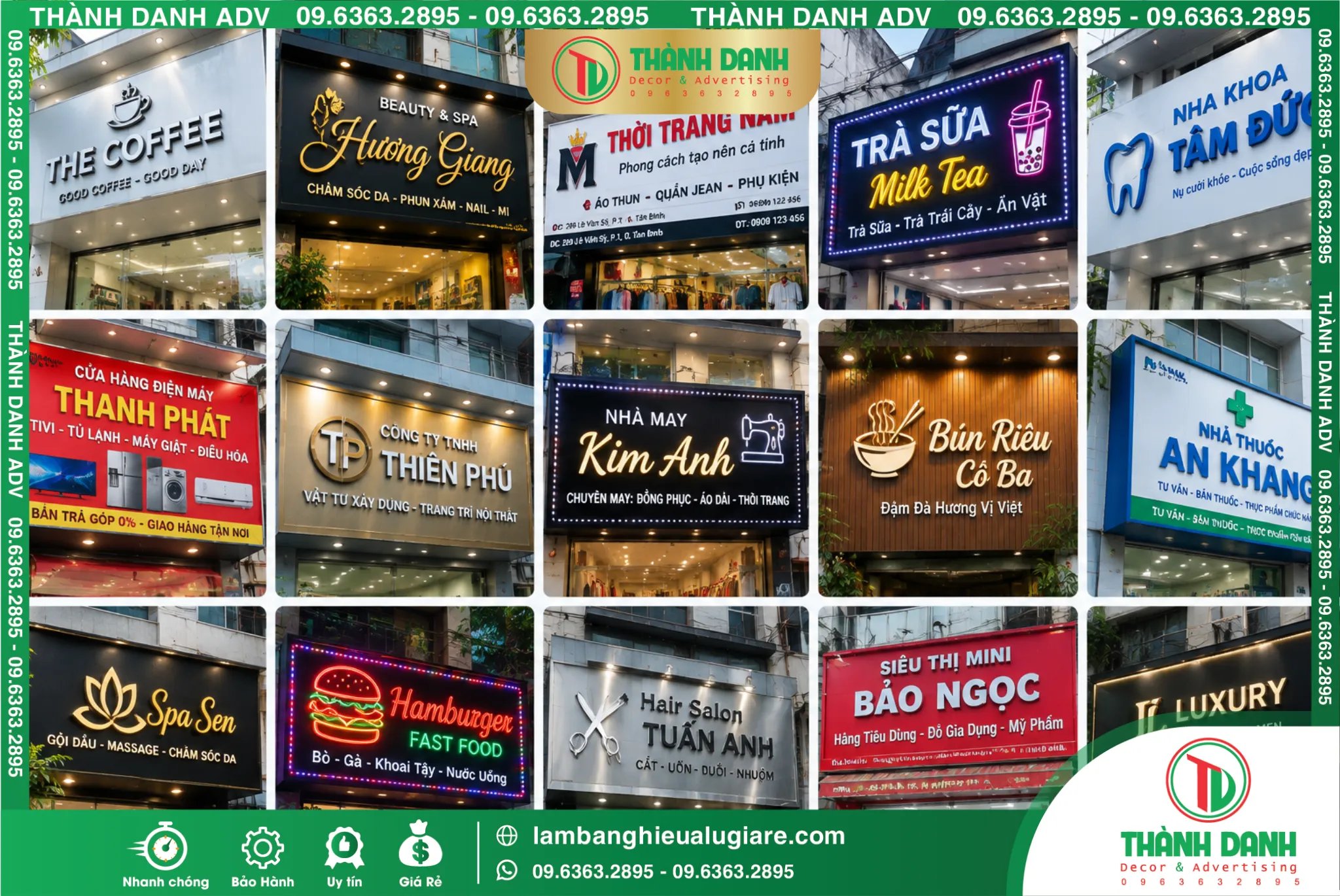 Làm Bảng hiệu quận 2 