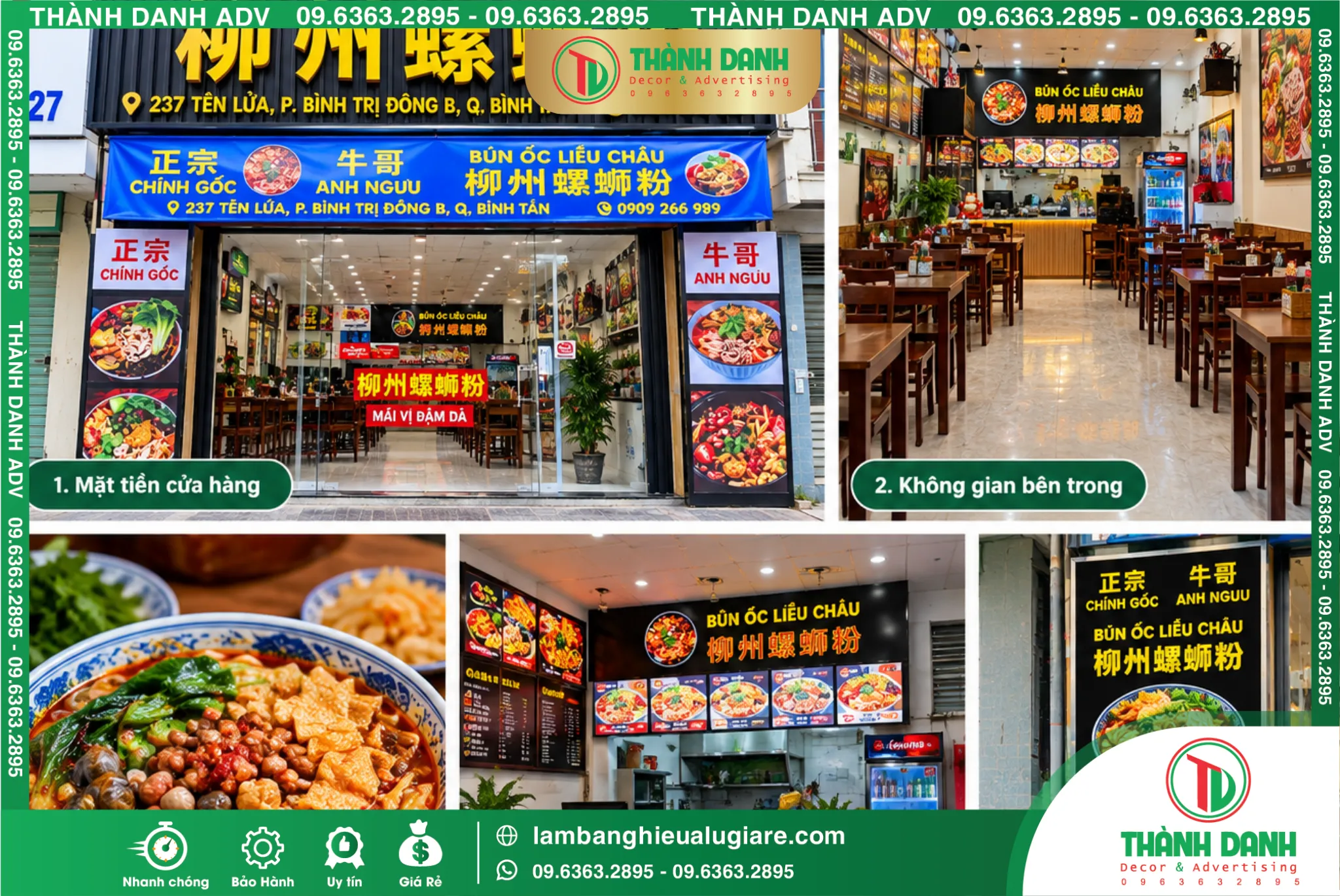 Làm Bảng Hiệu Phường Tân Định Mẫu Đẹp, Giá Rẻ, Thi Công Theo Yêu Cầu