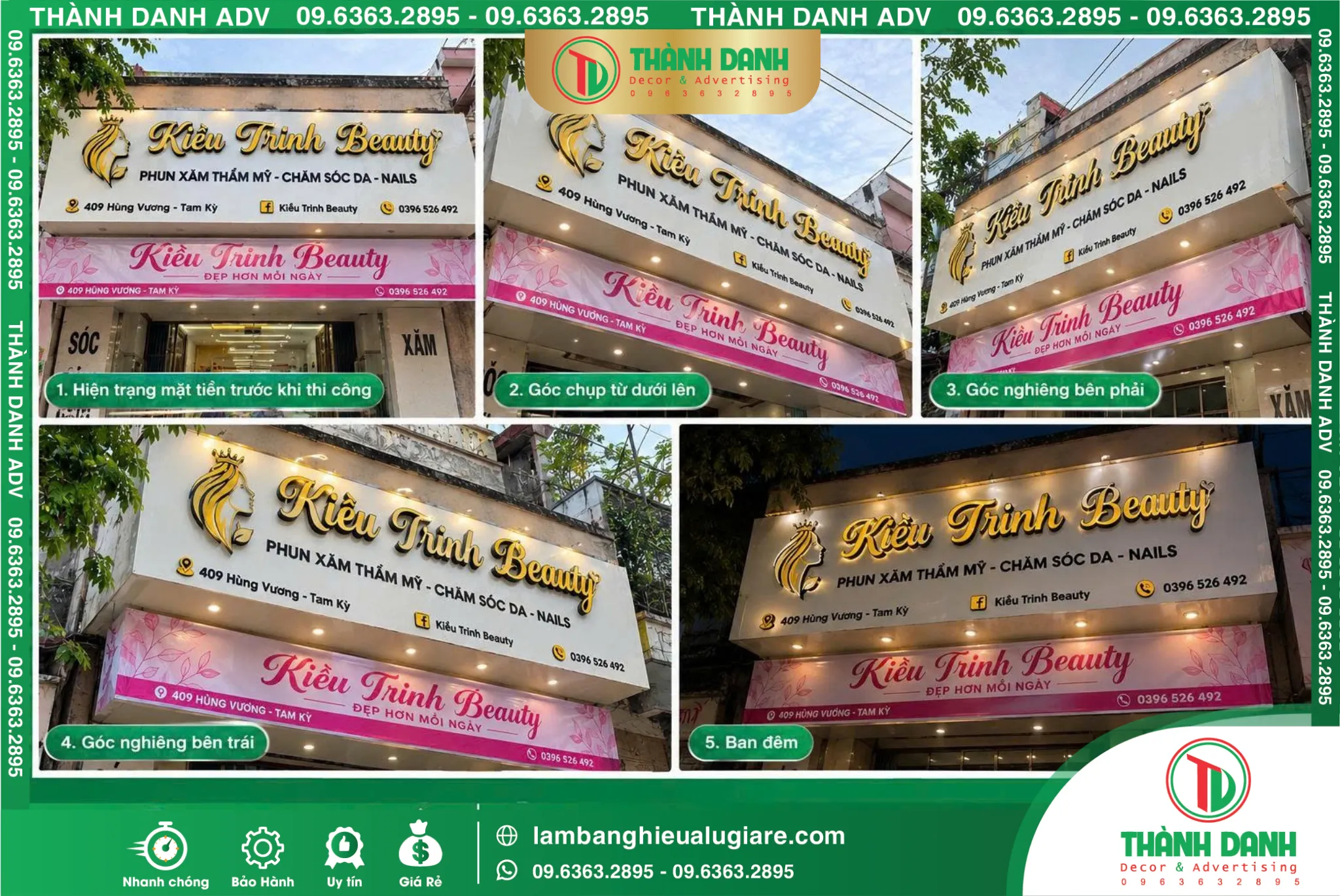 Làm Bảng Hiệu Phường Bàn Cờ Thiết Kế Đẹp, Giá Tốt, Thi Công Theo Yêu Cầu