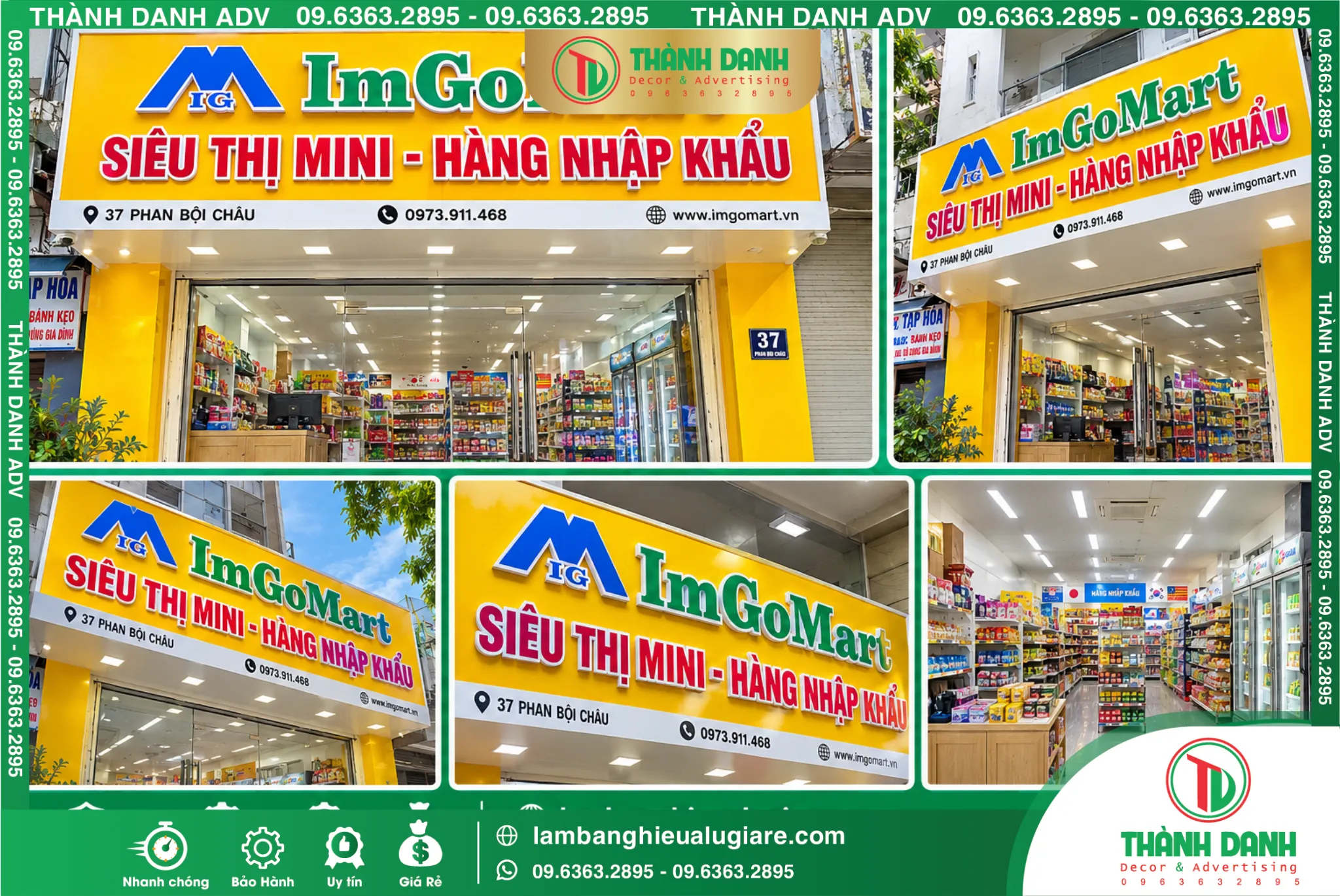 Làm Bảng Hiệu Phường Cầu Ông Lãnh Gía Rẻ Thi Công Theo Yêu Cầu