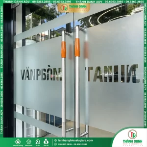 Làm Chữ Decal Quảng Cáo TPHCM – Mẫu Đẹp, Bền Đẹp