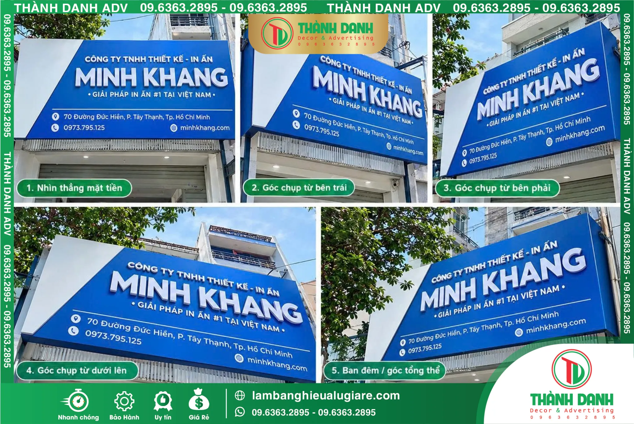 Làm Bảng Hiệu Phường Bàn Cờ Thiết Kế Đẹp, Giá Tốt, Thi Công Theo Yêu Cầu