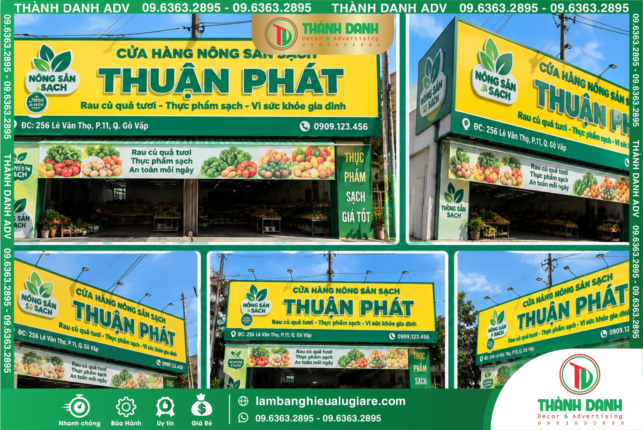 Làm Bảng Hiệu Phường Vĩnh Hội Giá Rẻ, Mẫu Đẹp, Thi Công Tận Nơi