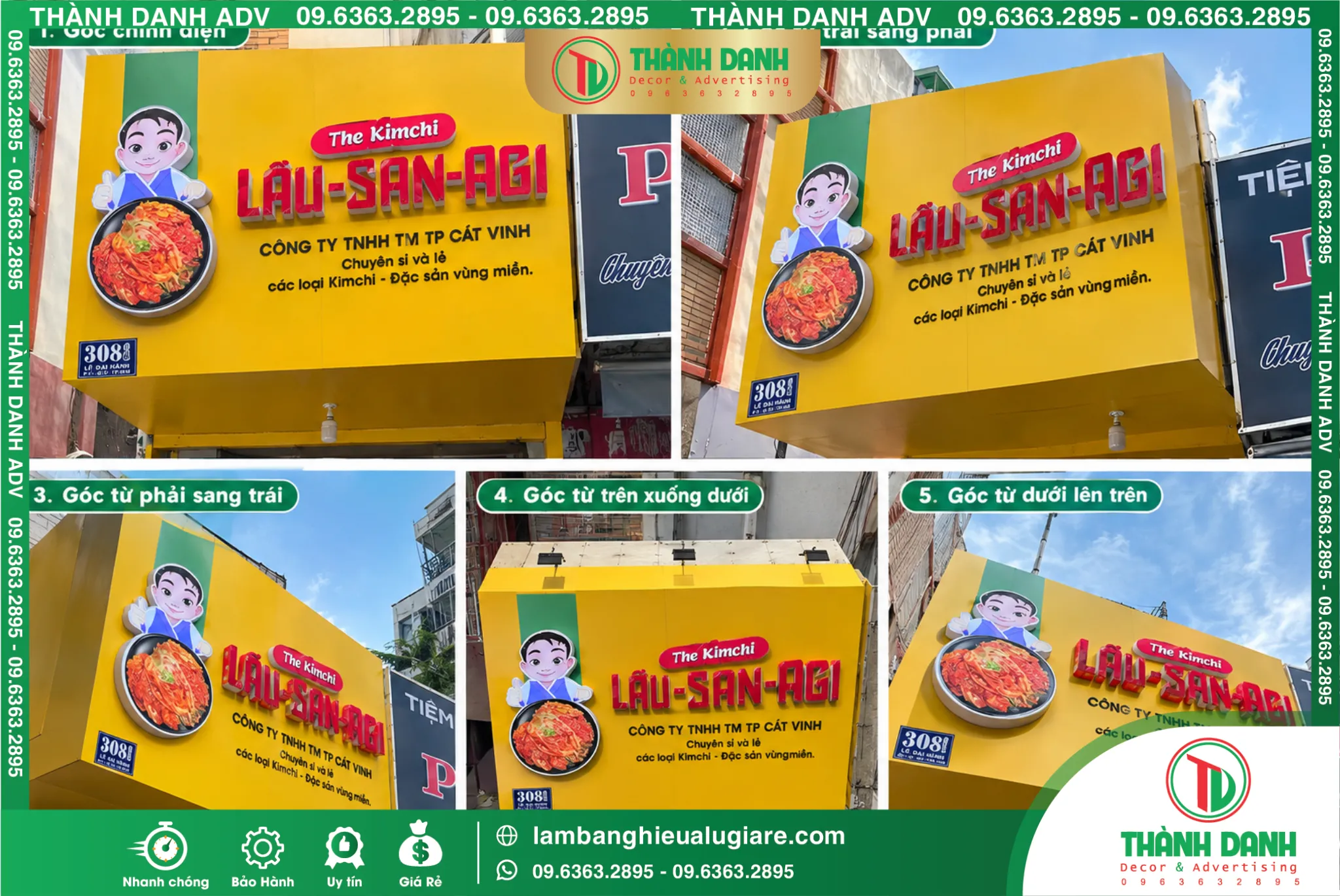 Làm Bảng Hiệu Phường Bến Thành Giá Rẻ, Mẫu Đẹp