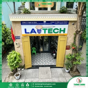 Bảng Alu Chữ Mica Quận Bình Tân La Teach Thi Công Trọn Gói