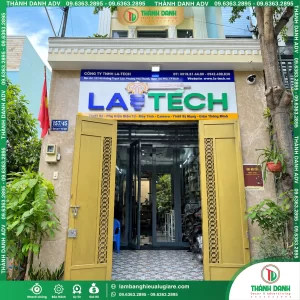 Bảng Alu Chữ Mica Quận Bình Tân La Teach Thi Công Trọn Gói