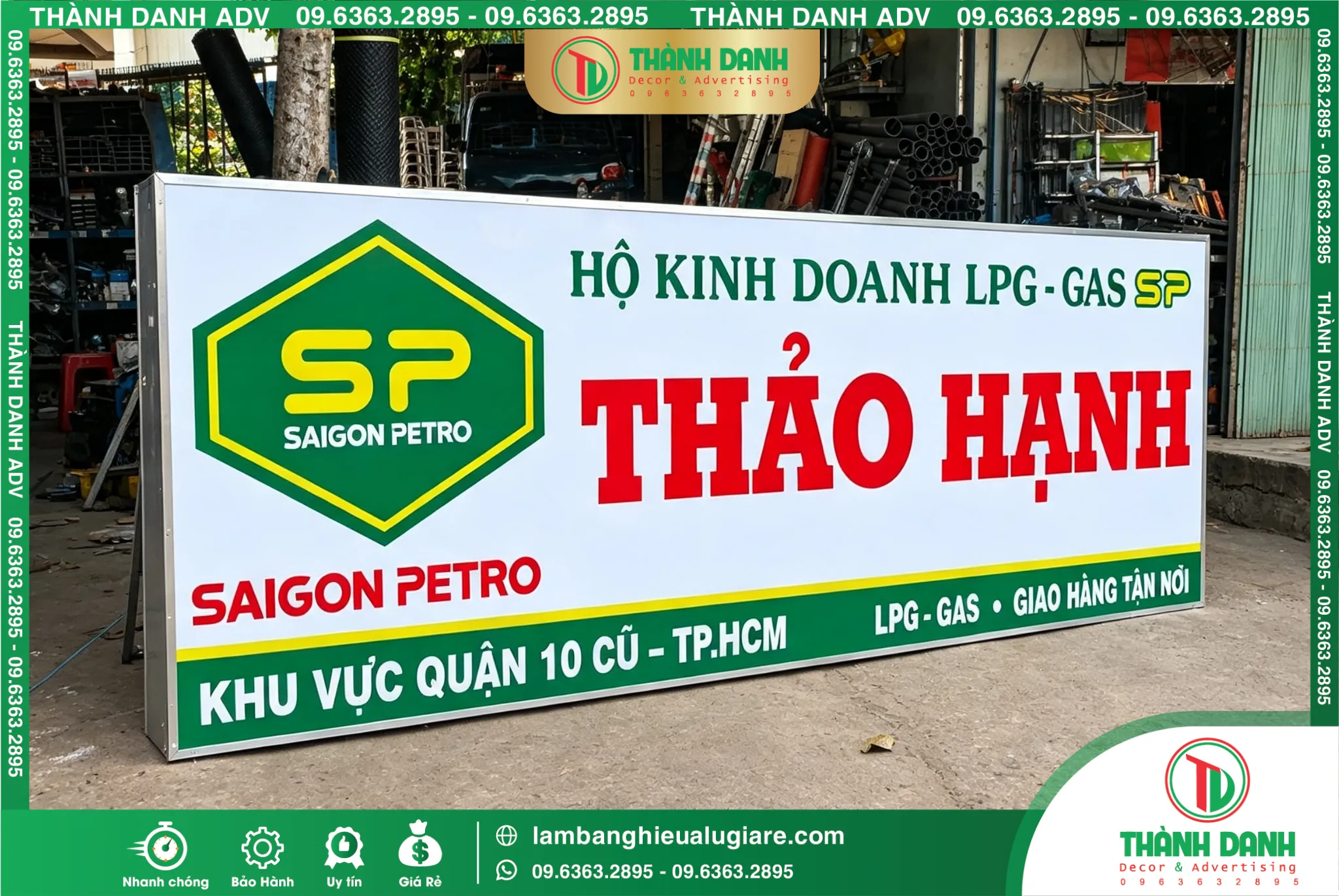 Bảng Bạt Quận 10 Gas Thảo Hạnh – Mẫu Đẹp, Giá Tốt