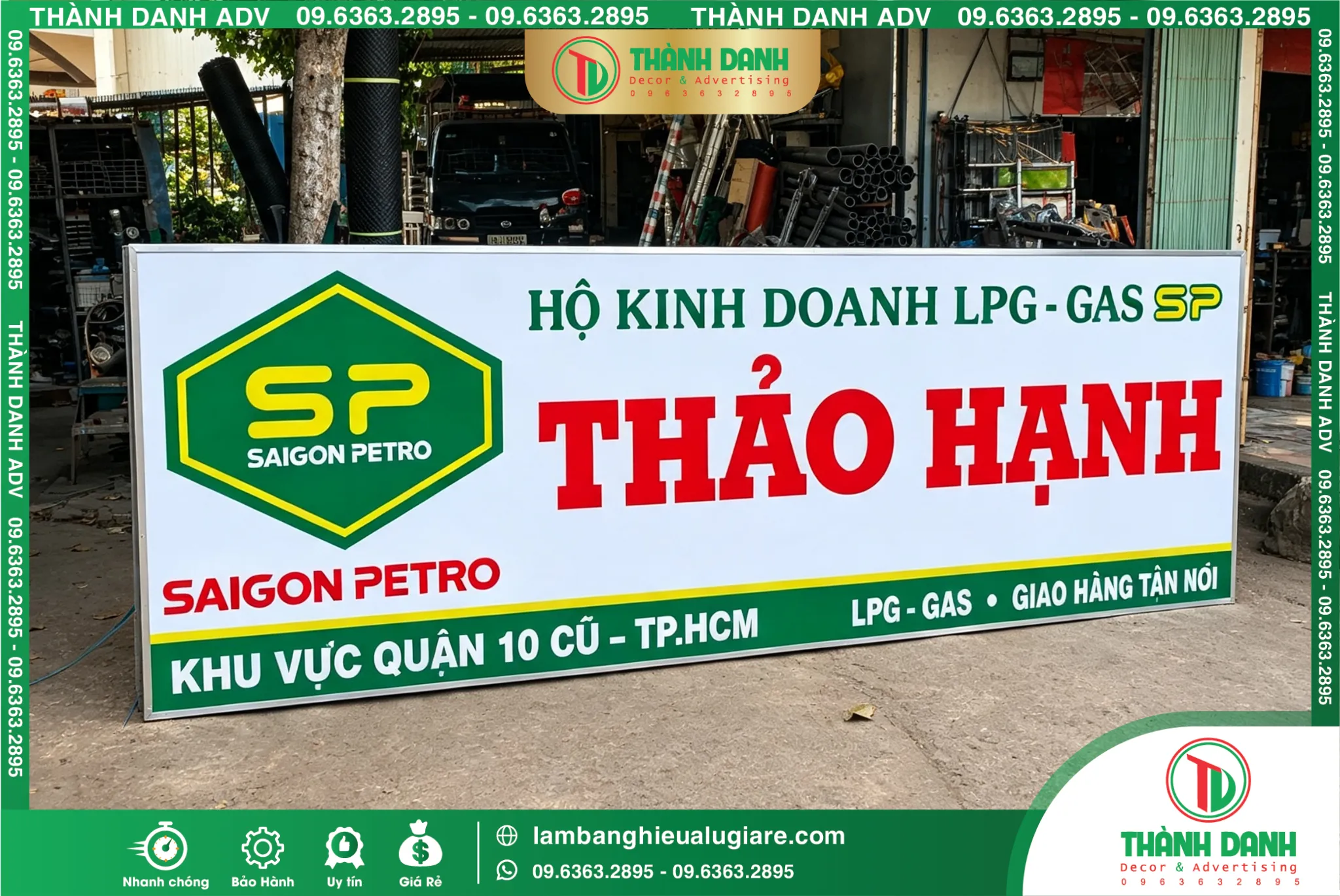 Bảng Bạt Quận 10 Gas Thảo Hạnh – Mẫu Đẹp, Giá Tốt