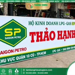 Bảng Bạt Quận 10 Gas Thảo Hạnh – Mẫu Đẹp, Giá Tốt