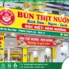 Bảng Bạt Quận 12 Bún Thịt Nướng – Mẫu Đẹp, Giá Tốt