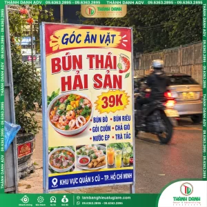 Hộp Đèn Bạt Quận 5 Góc Ăn Vặt Mẫu Đẹp, Giá Tốt