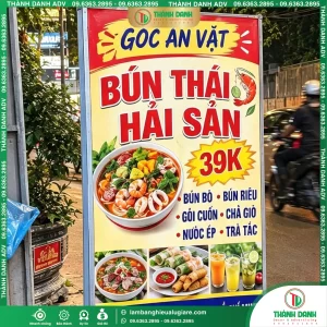 Hộp Đèn Bạt Quận 5 Góc Ăn Vặt Mẫu Đẹp, Giá Tốt