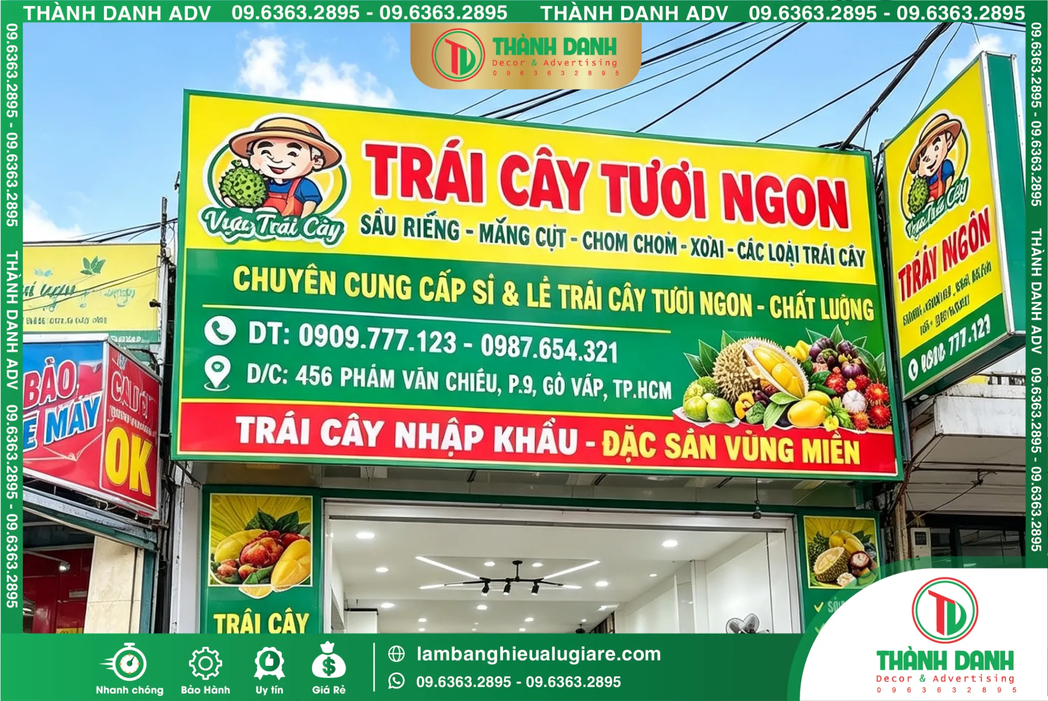 Bảng Bạt Quận Gò Vấp Mẫu Đẹp, Giá Rẻ, Thi Công Theo Yêu Cầu