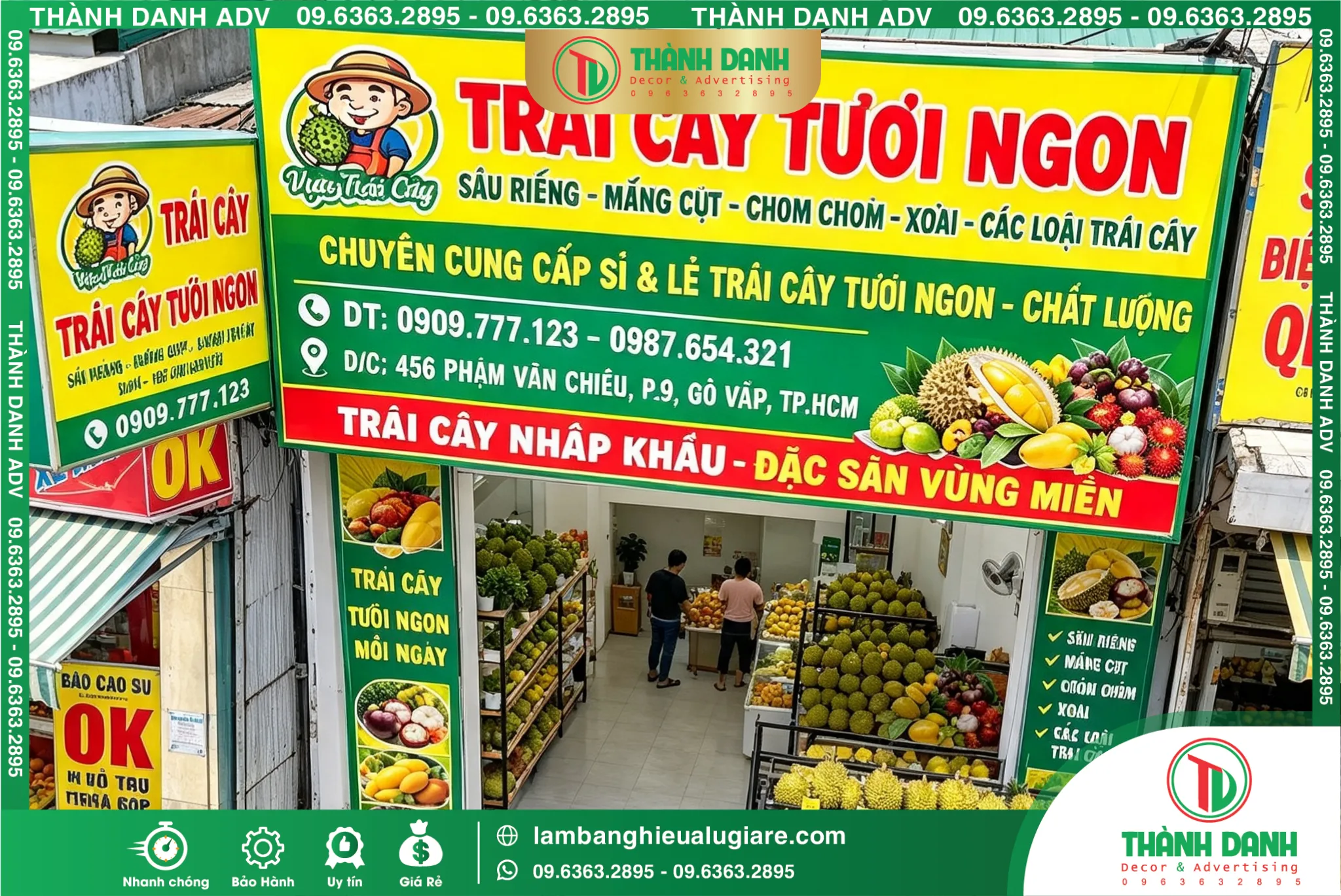 Bảng Bạt Quận Gò Vấp Mẫu Đẹp, Giá Rẻ, Thi Công Theo Yêu Cầu