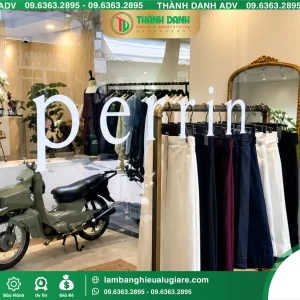 Bảng Mica In UV Perrin Mẫu Đẹp, In Sắc Nét, Giá Tốt
