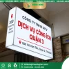 Bảng Vẫy Bạt Quận 3 Mẫu Đẹp, Giá Tốt