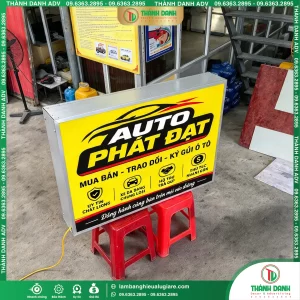 Bảng Vẫy Bạt Quận 9 Auto Phát Đạt – Thi Công Thực Tế