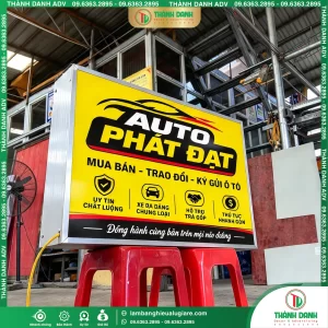 Bảng Vẫy Bạt Quận 9 Auto Phát Đạt – Thi Công Thực Tế