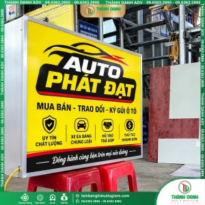 Bảng Vẫy Bạt Quận 9 Auto Phát Đạt – Thi Công Thực Tế