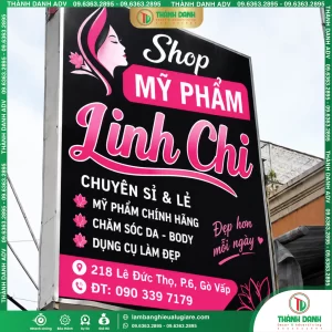 Bảng Vẫy Bạt Quận Gò Vấp Thẩm Mỹ Giá Rẻ, Mẫu Đẹp