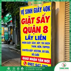 Hộp Đèn Bạt Quận 8 Giặt Sấy Giá Rẻ, Mẫu Đẹp