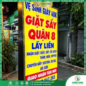 Hộp Đèn Bạt Quận 8 Giặt Sấy Giá Rẻ, Mẫu Đẹp
