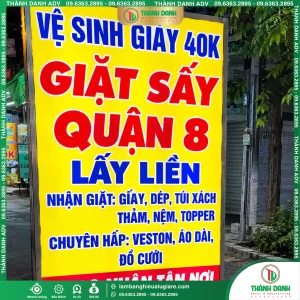 Hộp Đèn Bạt Quận 8 Giặt Sấy Giá Rẻ, Mẫu Đẹp