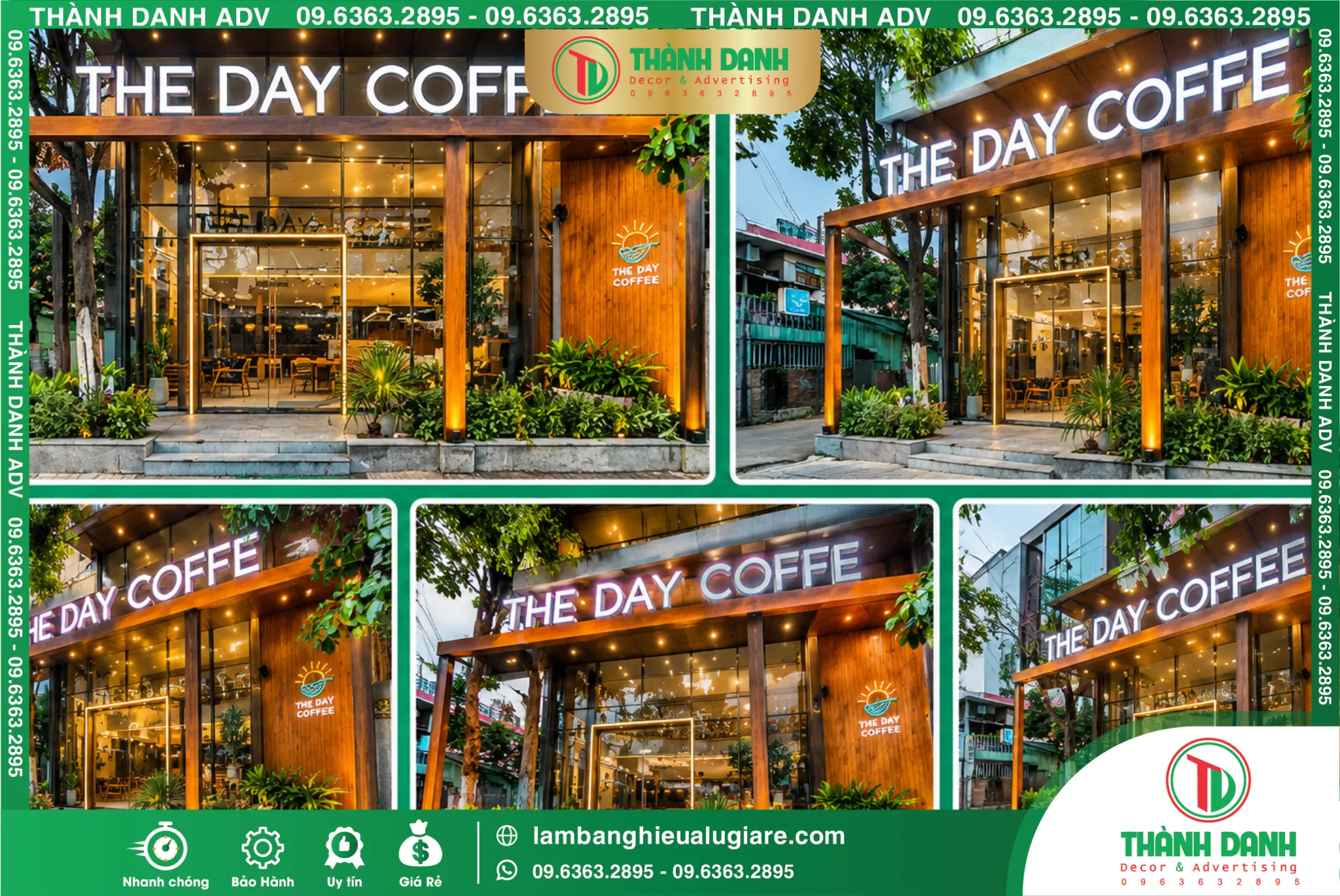 Làm Bảng Hiệu Phường Xuân Hòa Trọn Gói 