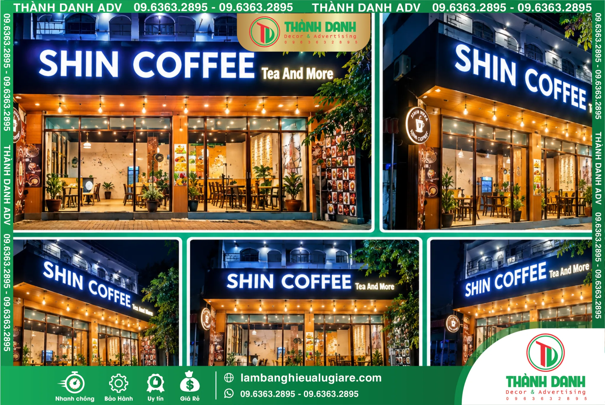 Làm Bảng Hiệu Phường Xuân Hòa Trọn Gói